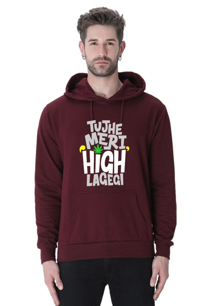 High Unisex Hoodie