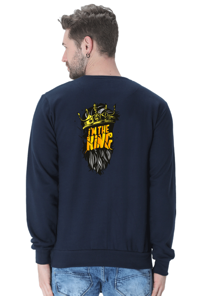 I Am The King Men's Sweatshirt