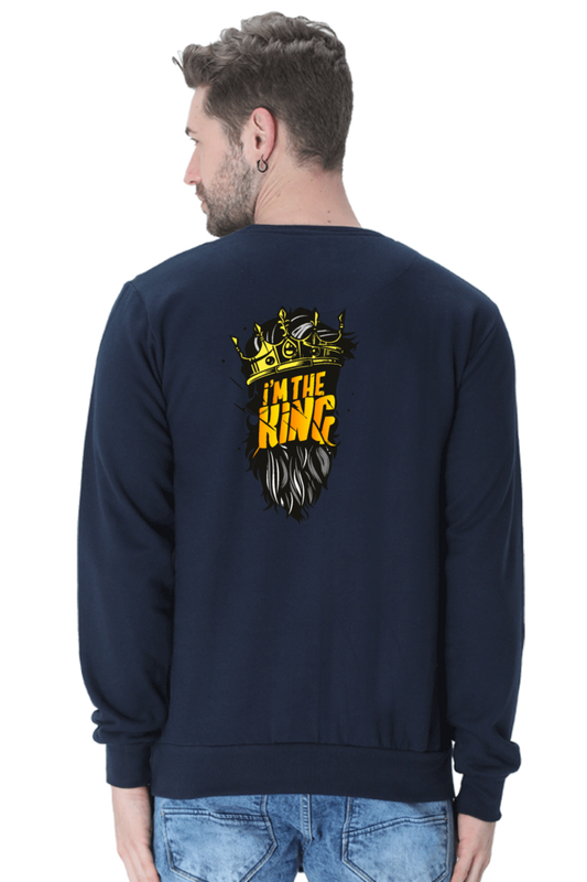 I Am The King Men's Sweatshirt