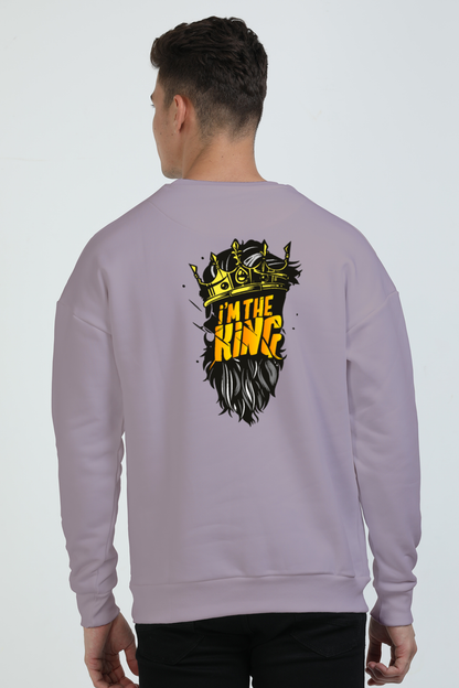 I Am The King Men's Drop Shoulder Sweatshirt