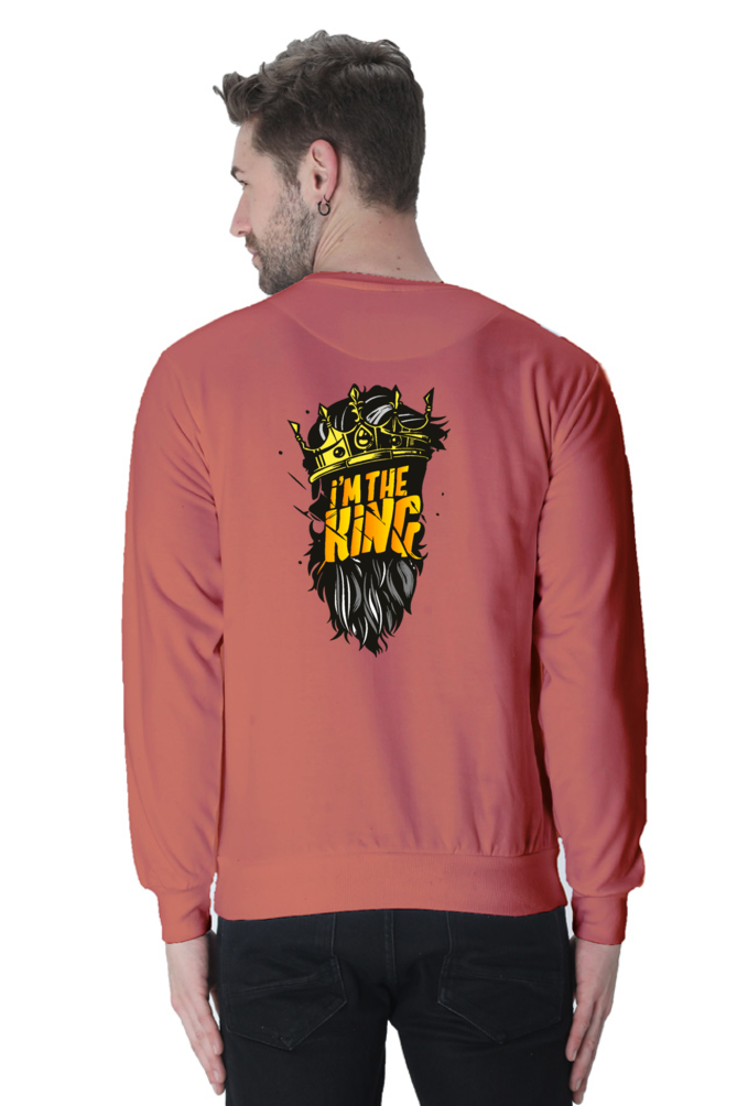 I Am The King Men's Sweatshirt