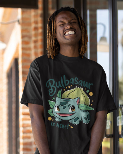 Bulbasaur Pokémon Oversized Unisex Tshirt