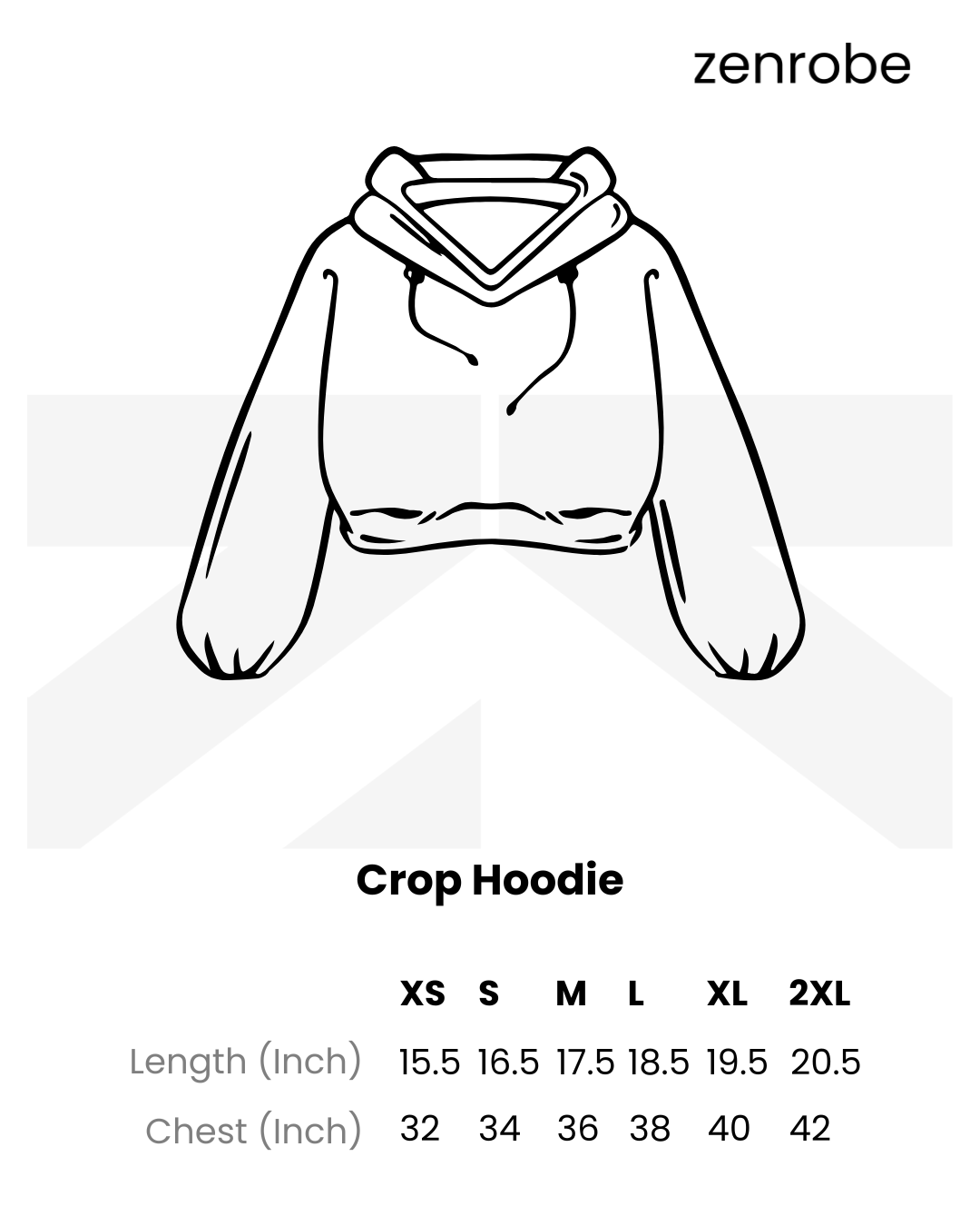 Lazy Crop Hoodie