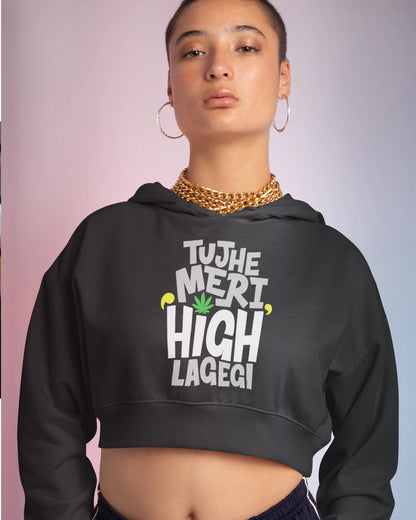 High Crop Hoodie