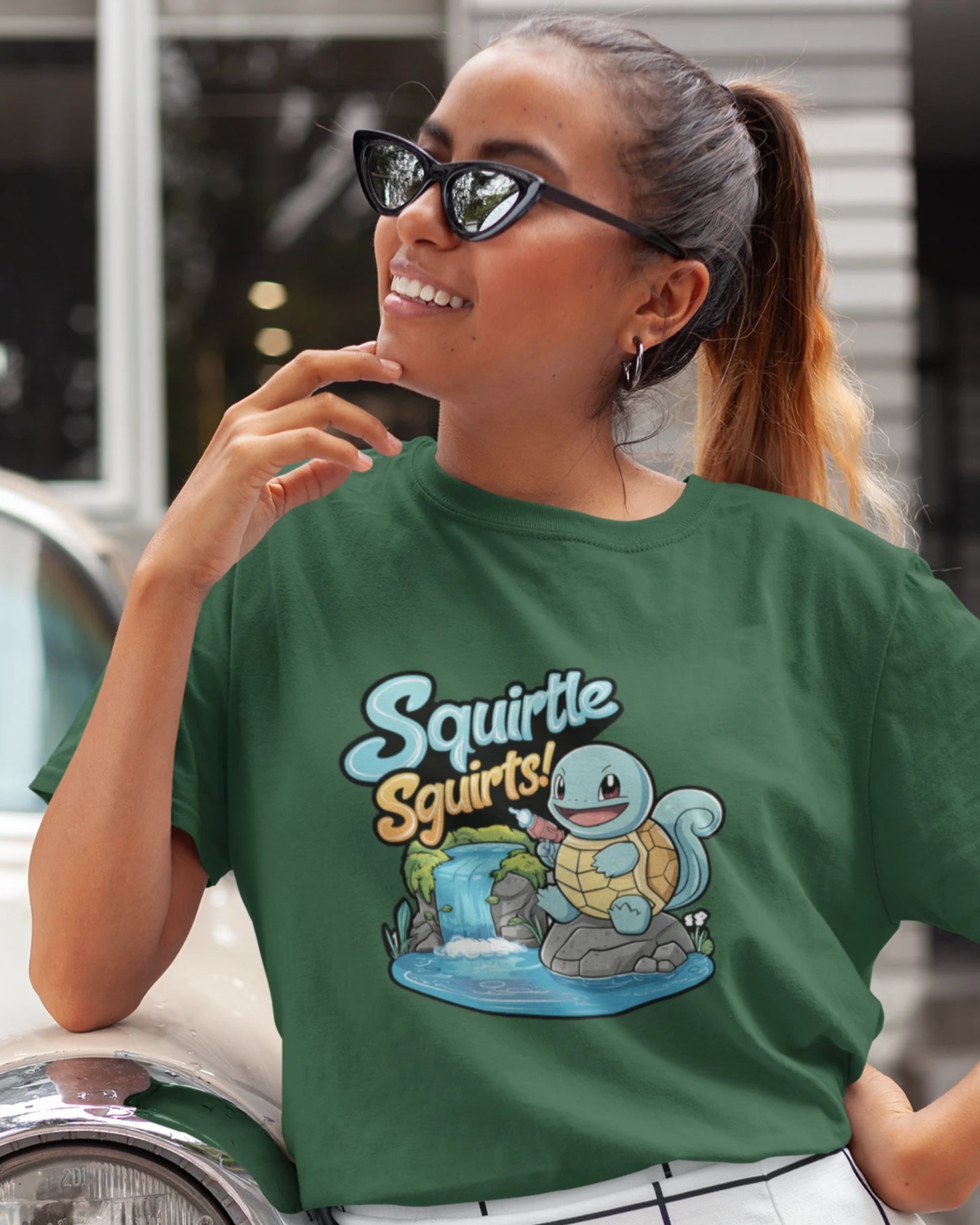 Squirtle Pokémon Oversized Unisex Tshirt