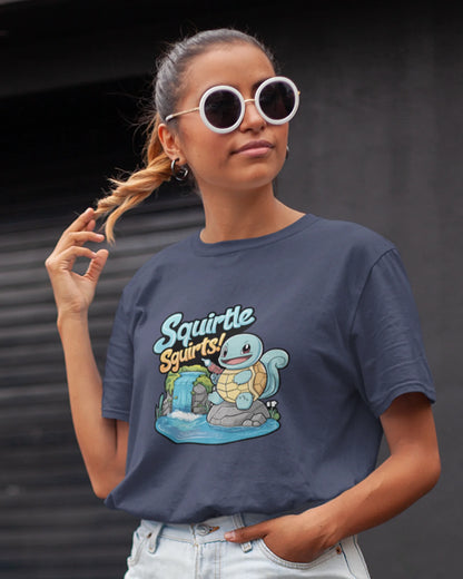 Squirtle Pokémon Oversized Unisex Tshirt