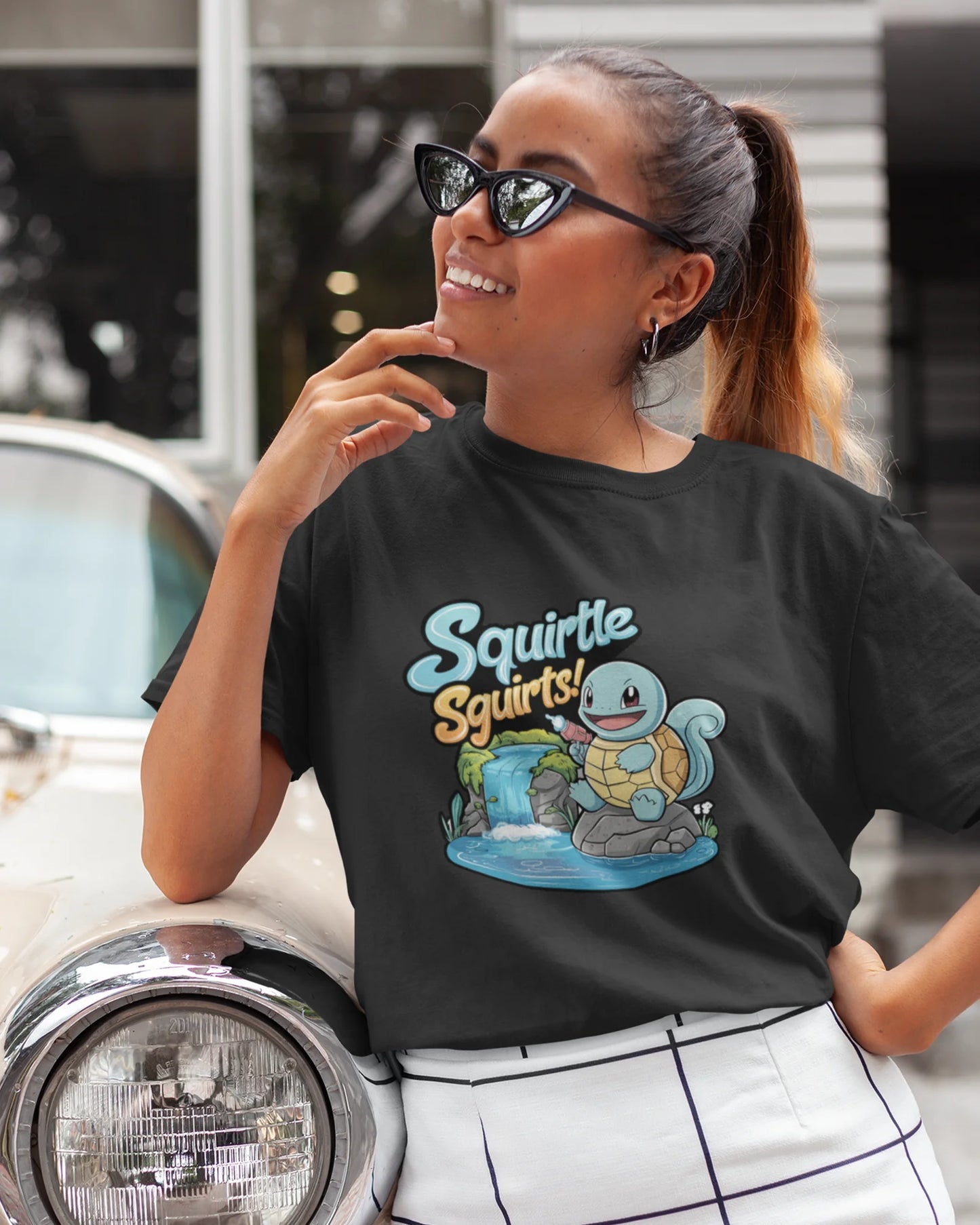 Squirtle Pokémon Oversized Unisex Tshirt