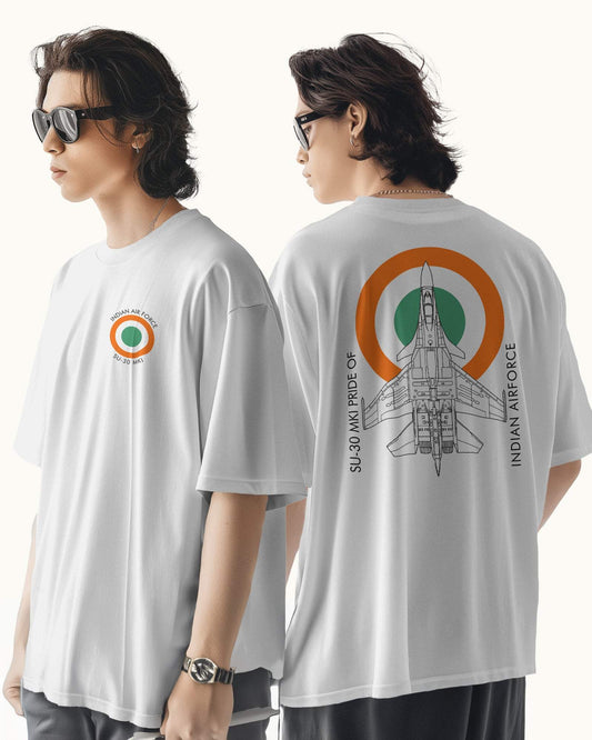 IAF-SU30 MKI Oversized Men's Tshirt