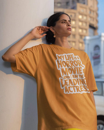 Leading Actress Oversized Women's Tshirt