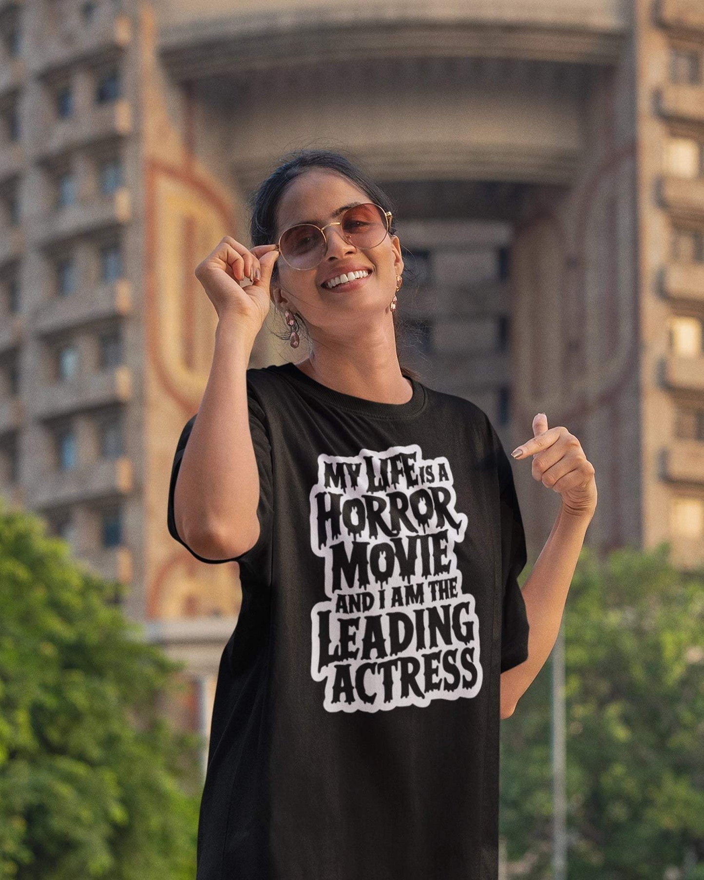 Leading Actress Oversized Women's Tshirt