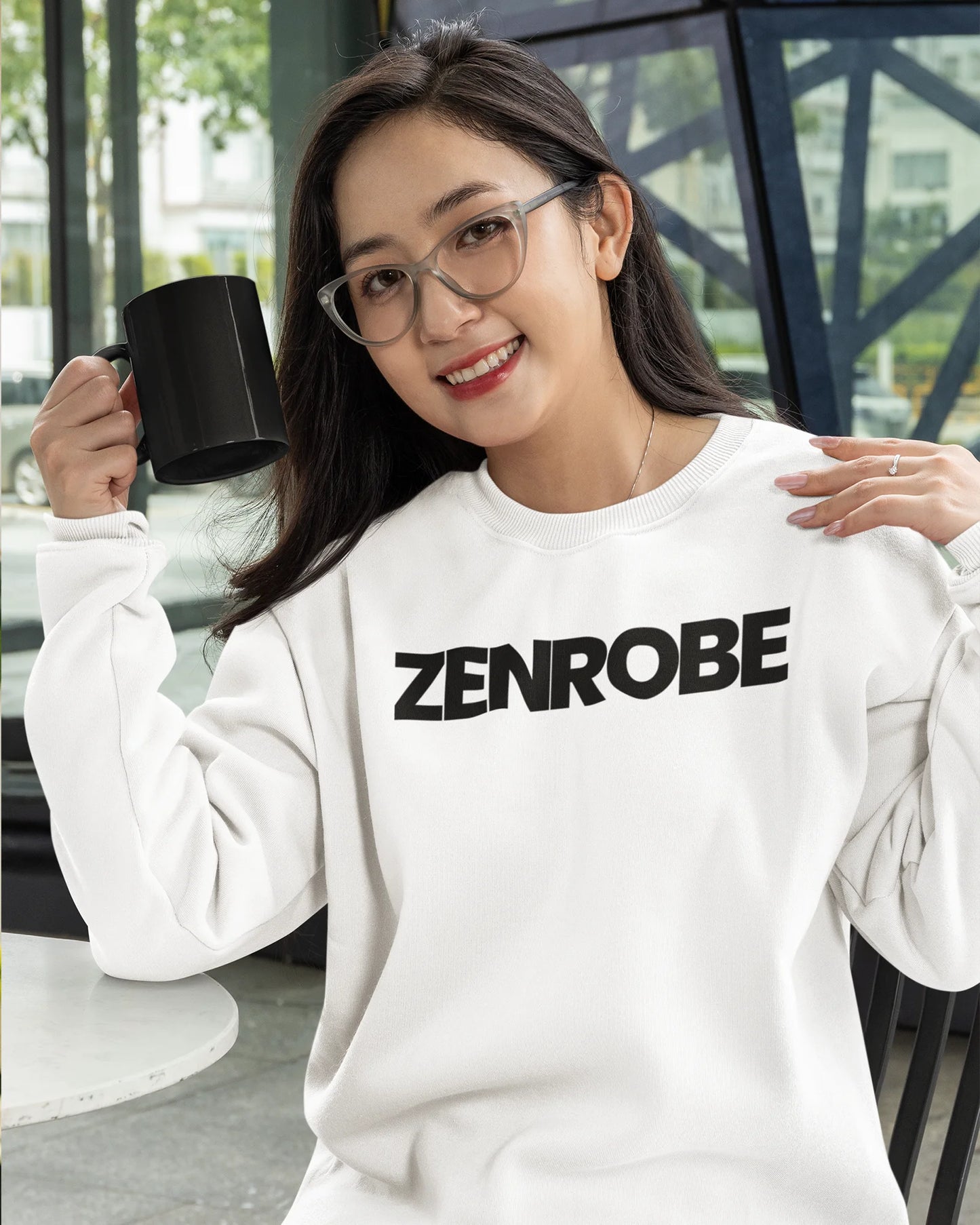 Z.R.O Drop Shoulder Unisex Sweatshirt